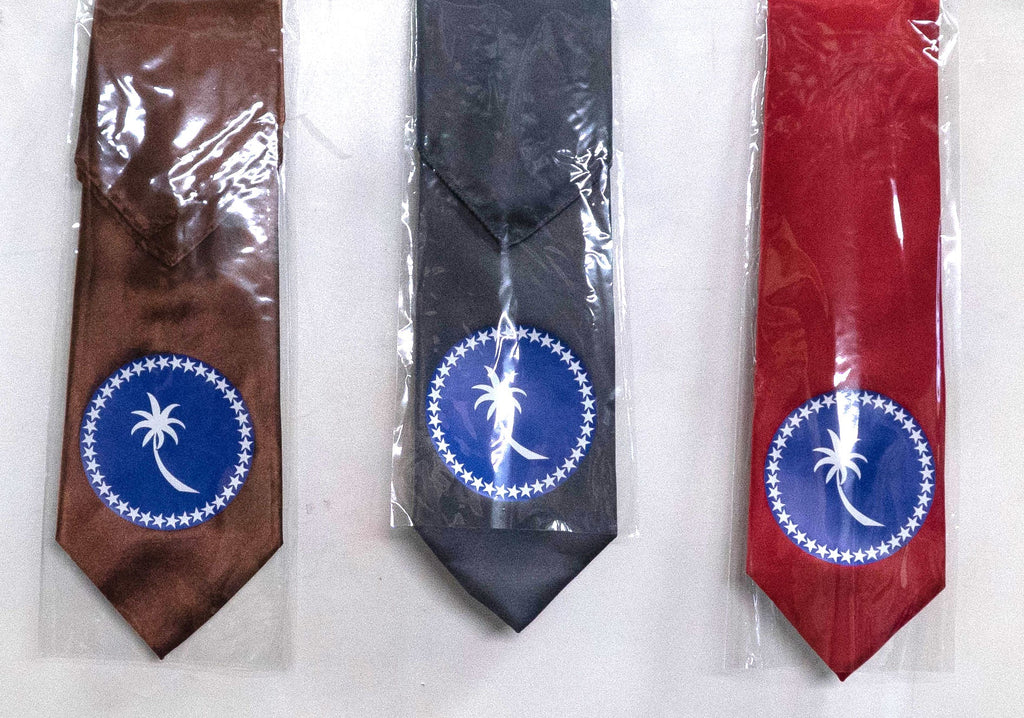 Tie with Chuuk State Flag
