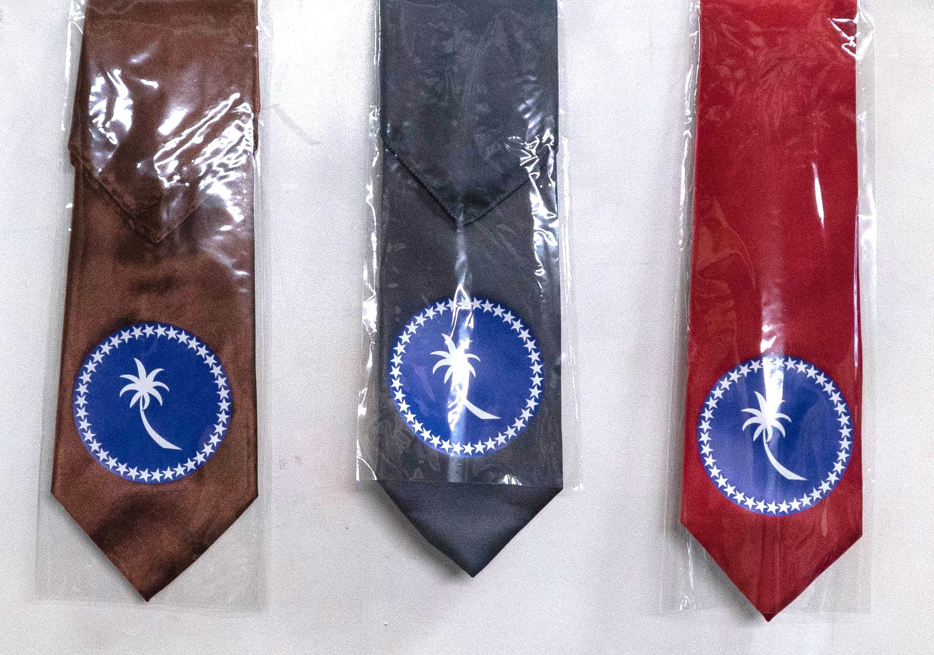 Tie with Chuuk State Flag